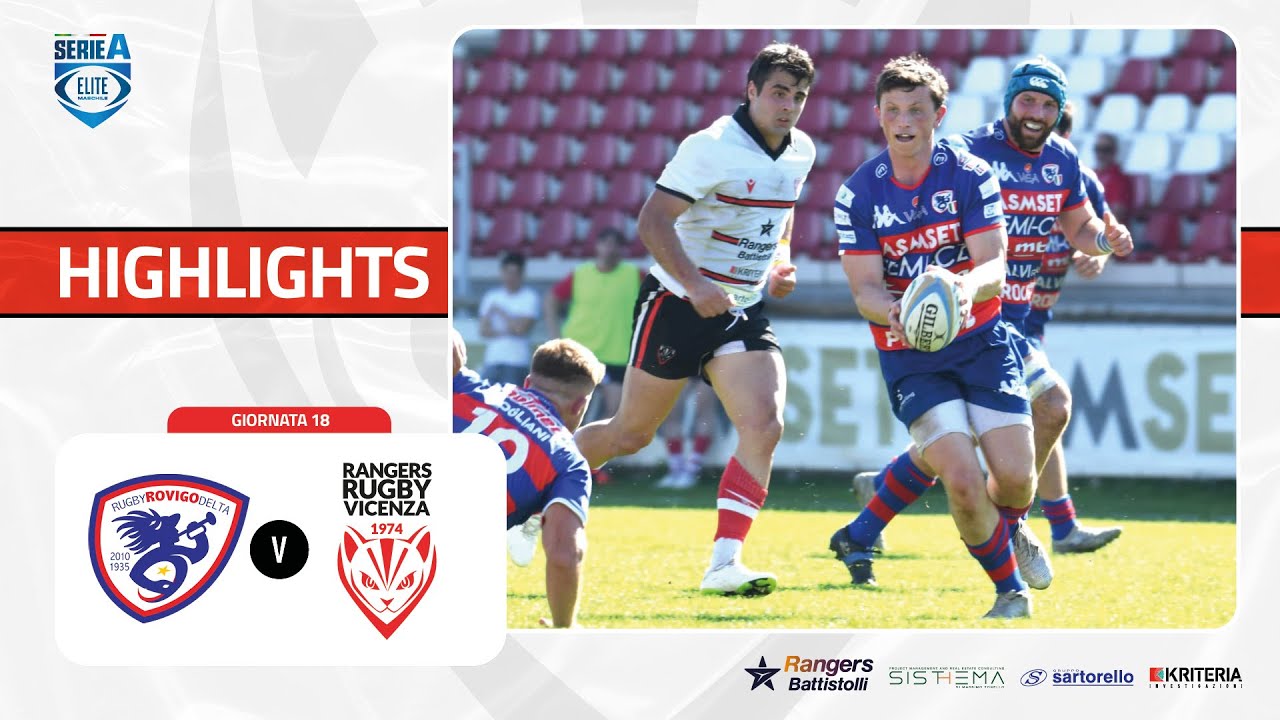 Serie A Elite: Rovigo vs Rangers, gli highlights