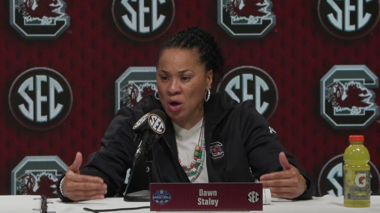 South Carolina Dawn Staley WIN over LSU postgame