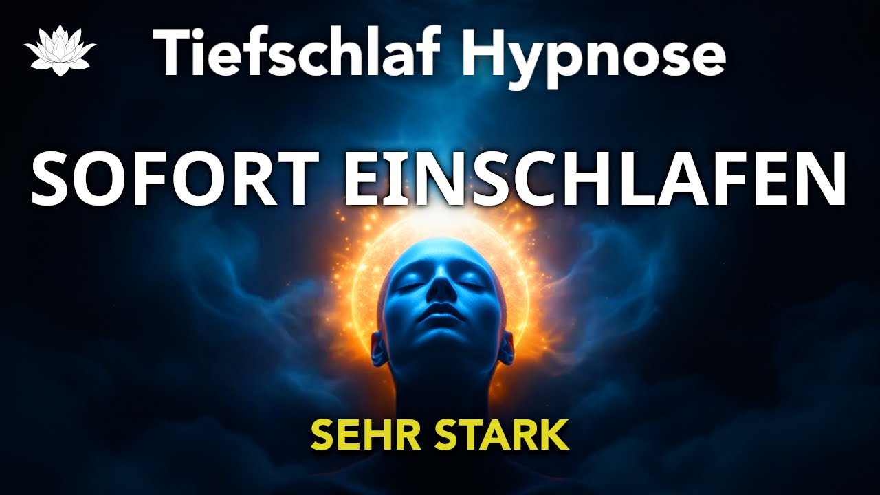Tiefschlaf Hypnose 😴 (Sehr Stark!!) Ganzkörper Scan – Stress Loslassen & Sofort Einschlafen