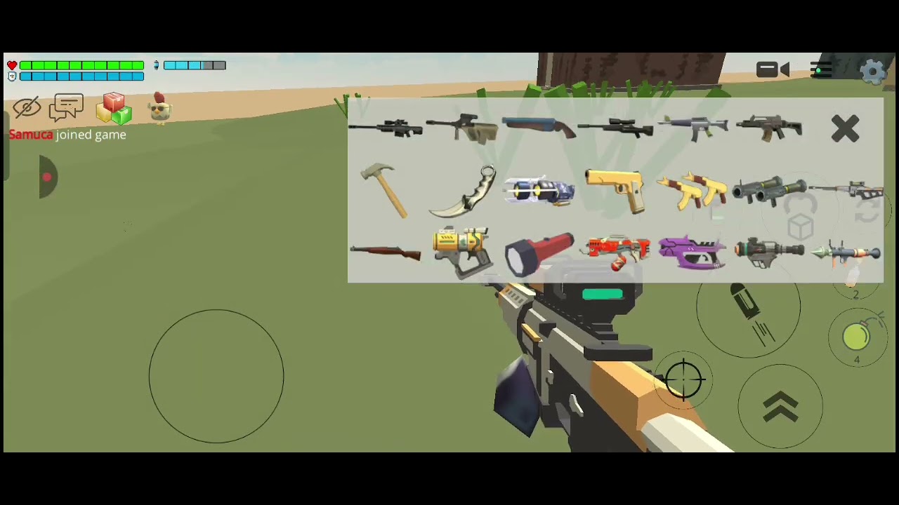 Nova atualização do chicken gun v5.0.04
