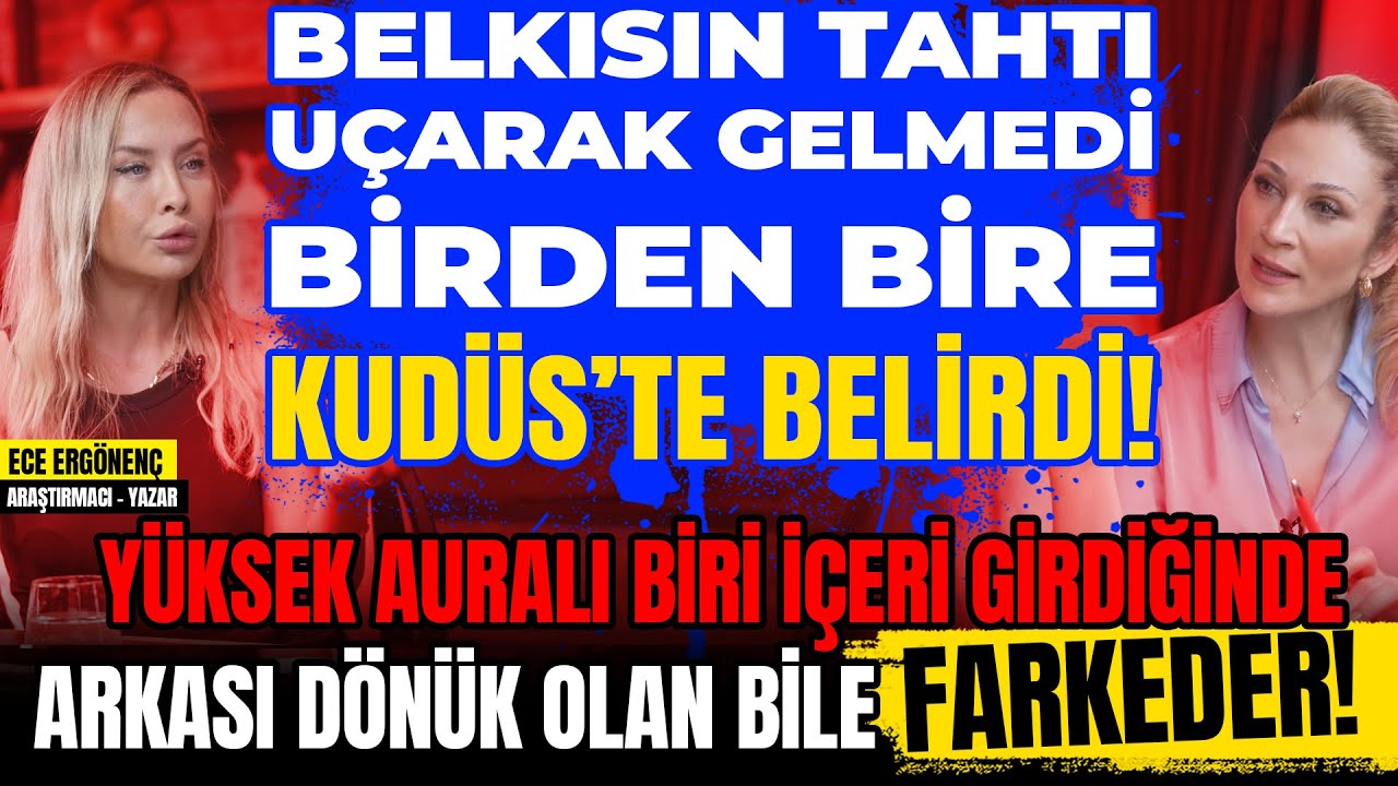 2.BÖLÜM Tahtı Uçarak Gelmedi, Birden Bire Kudüs’te belirdi! Yüksek Auralı Birisini Herkes Farkeder!