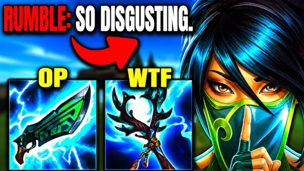 #1 AKALI ПРОТИВ RUMBLE НЕИГРАБЕЛЬНО (ОН СЫГРАЛ 0/13)