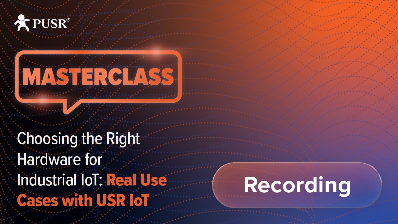 Choosing the Right Hardware for Industrial IoT Real Use Cases | SOS electronic MasterClass
