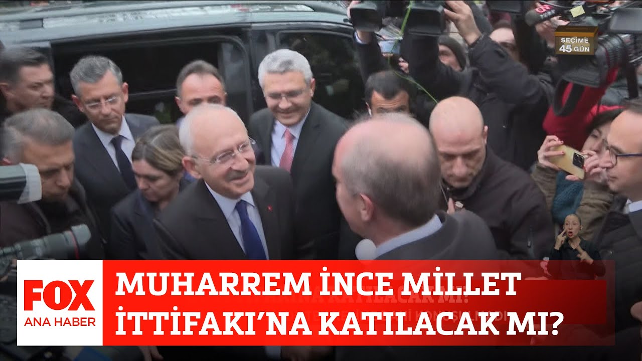 Muharrem İnce Millet İttifakı’na katılacak mı? 30 Mart 2023 Selçuk Tepeli ile FOX Ana Haber