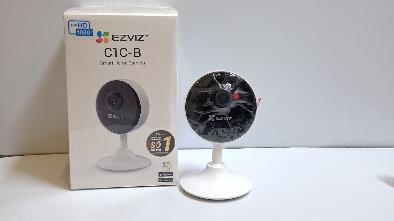 Unbox Camera wifi mini  camera ezviz C1C-B 1080P - thông minh - giá quốc dân !!!