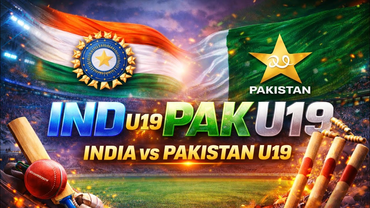 IND vs PAK U19 Live Match Today | India vs Pakistan Under-19