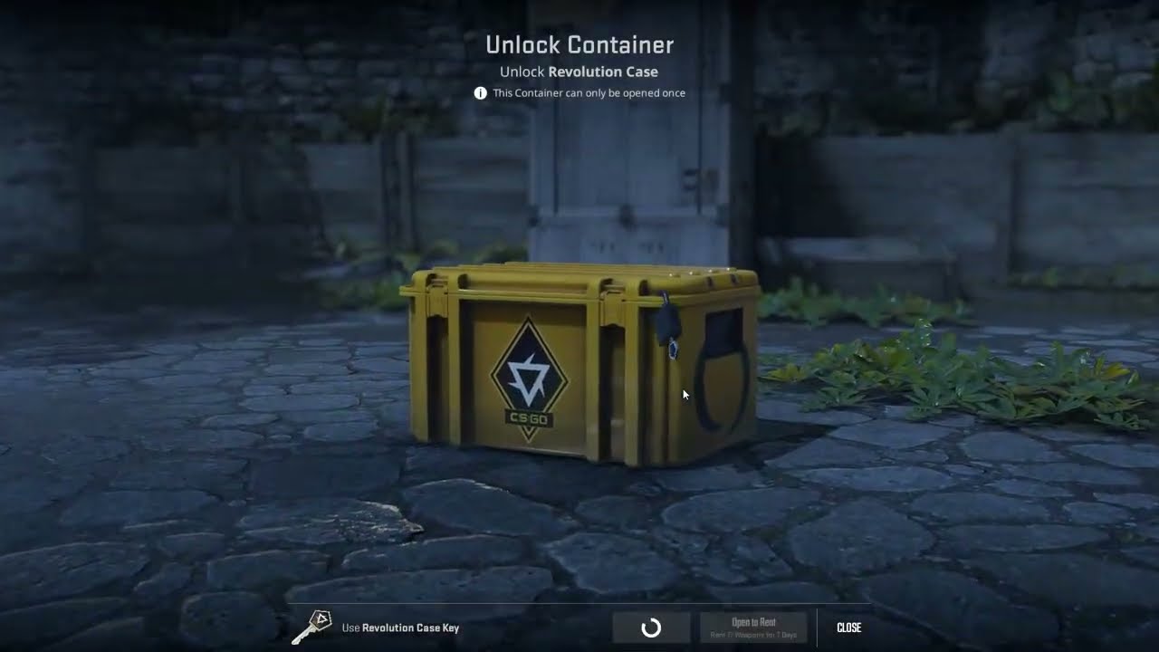 Opening a CS2 case until a Gold appears.... DAY 874