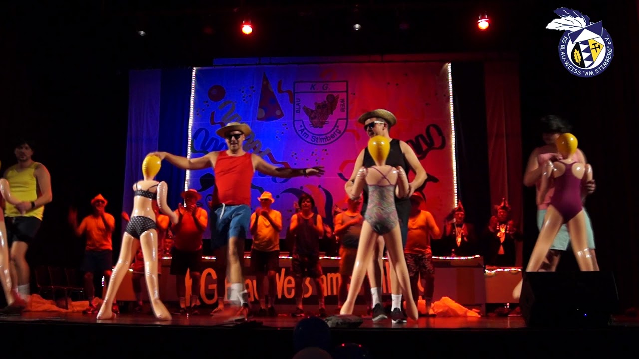Männerballett 2018 Showtanz-Mallorca // KG Blau-Weiß am Stimberg e.V.