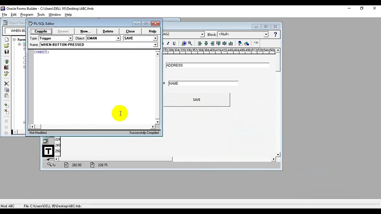 AUTO NUMBER IN ORACLE FORM 6i