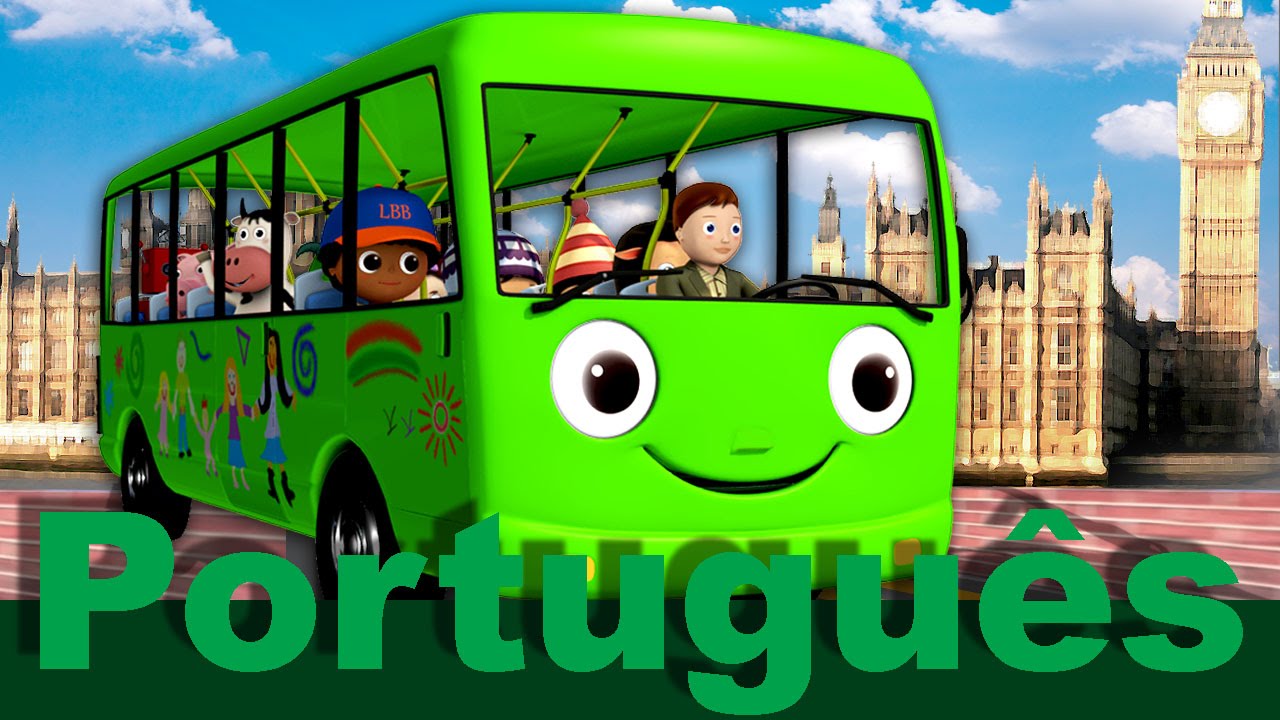As rodas do ônibus | Versão 3 | Canções infantis | LittleBabyBum