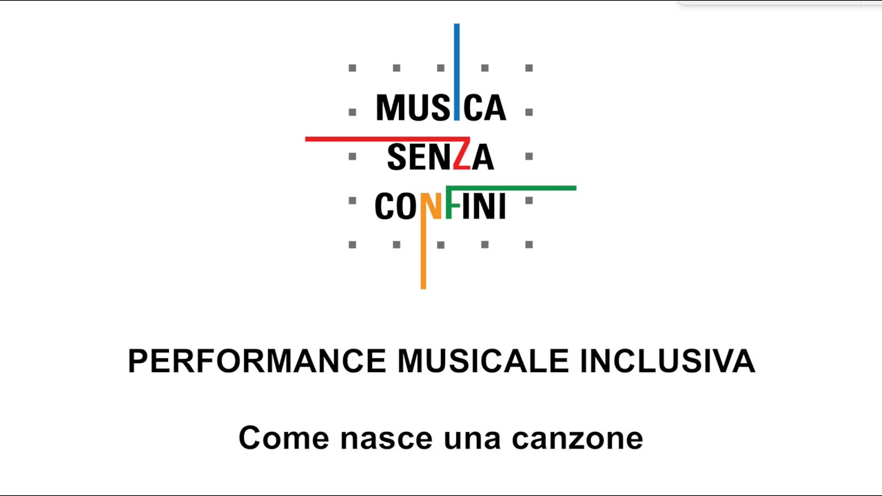 Performance Musicale Inclusiva: come nasce una canzone - Tracy Chapman Baby Can I Hold You