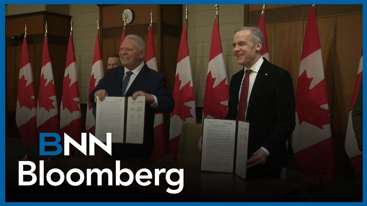 Carney and Ford sign agreement to 'unlock' Ring of Fire