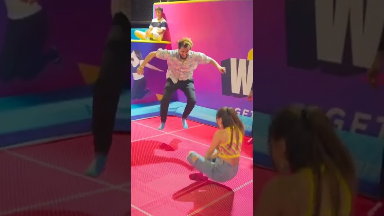 The best amusement park | Indoor Trampoline Park | Woop India