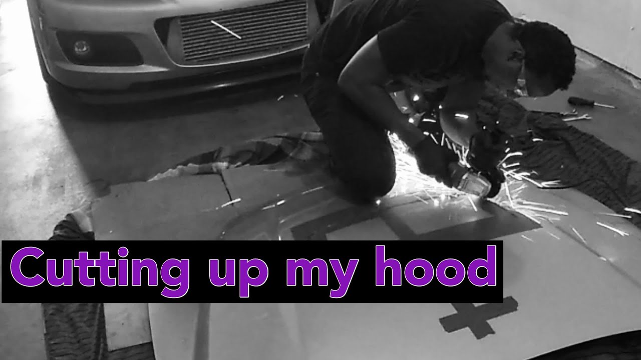 Mazdaspeed 6 hood vent mod