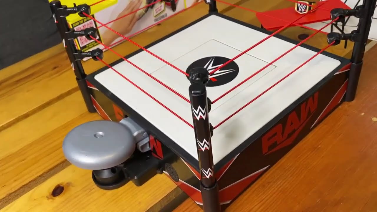 NUEVO RING WWE... LANZADOR EXTREMO DE FIGURAS!!!