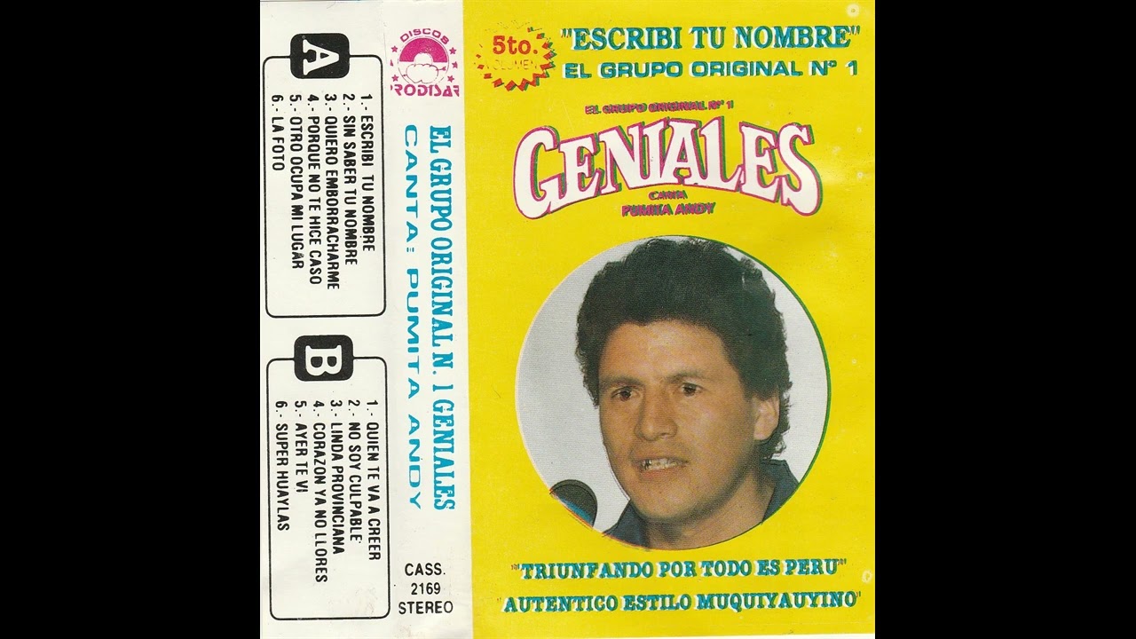 LOS GENIALES CON EL PUMITA ANDY LADO A VOL V