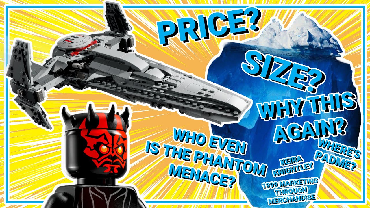 Exploring the LEGO Sith Infiltrator iceberg