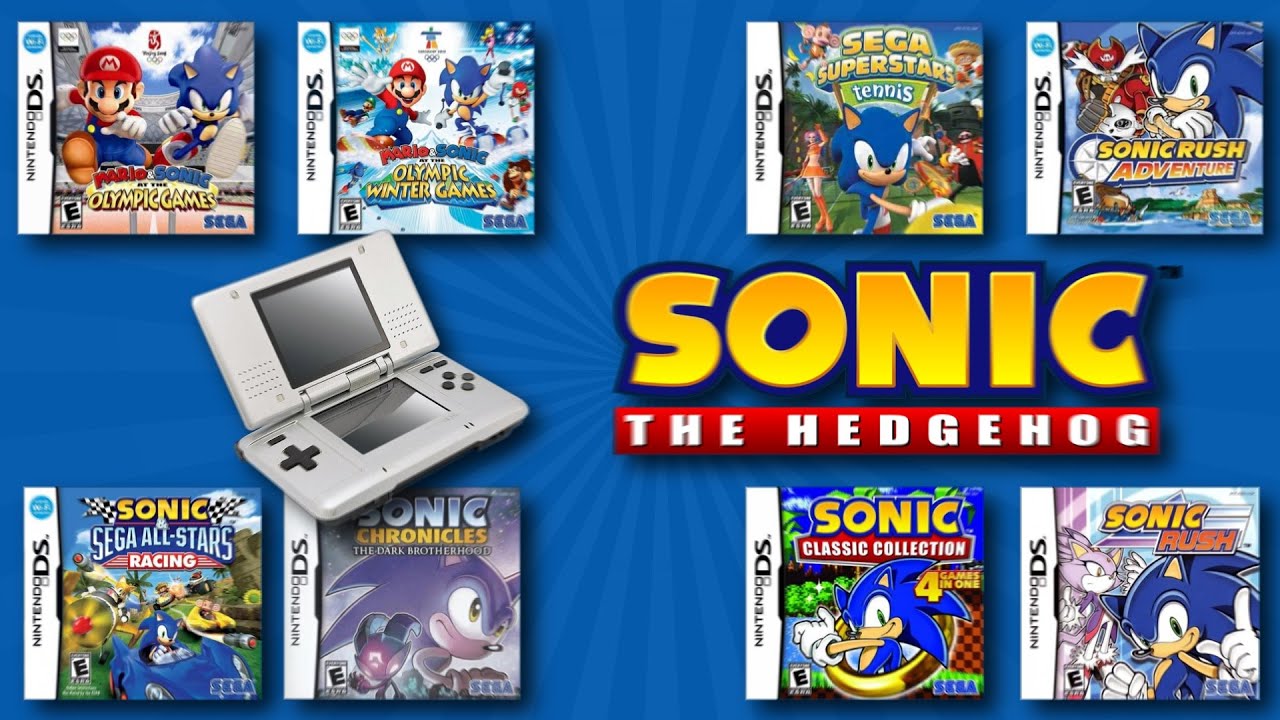 Todos los juegos de Sonic para Nintendo DS