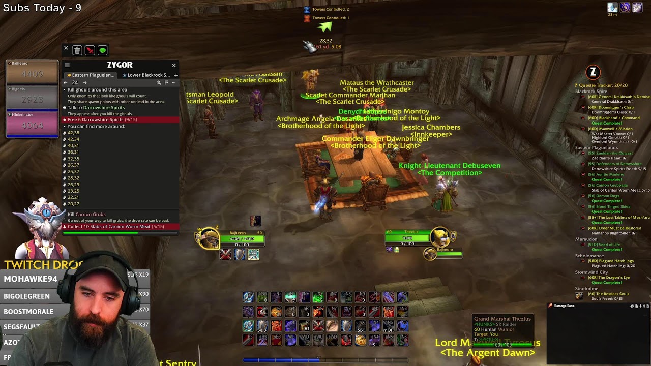🔥HITTING LEVEL 60 TODAY: Vanilla Arms Warrior Grind | Nightslayer-PvP🔥- World of Warcraft Classic