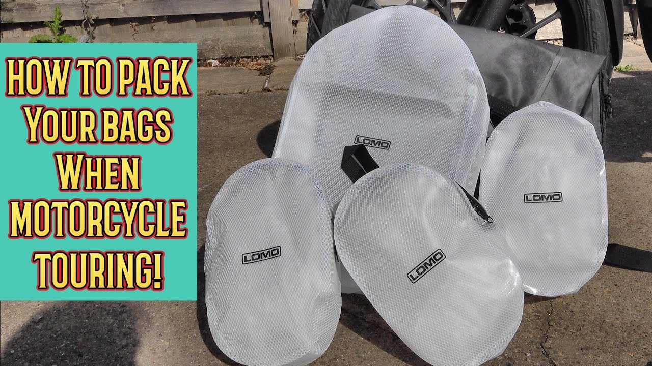 🚨 LOMOs game changing modular motorcycle luggage packing system for motorcycle touring!