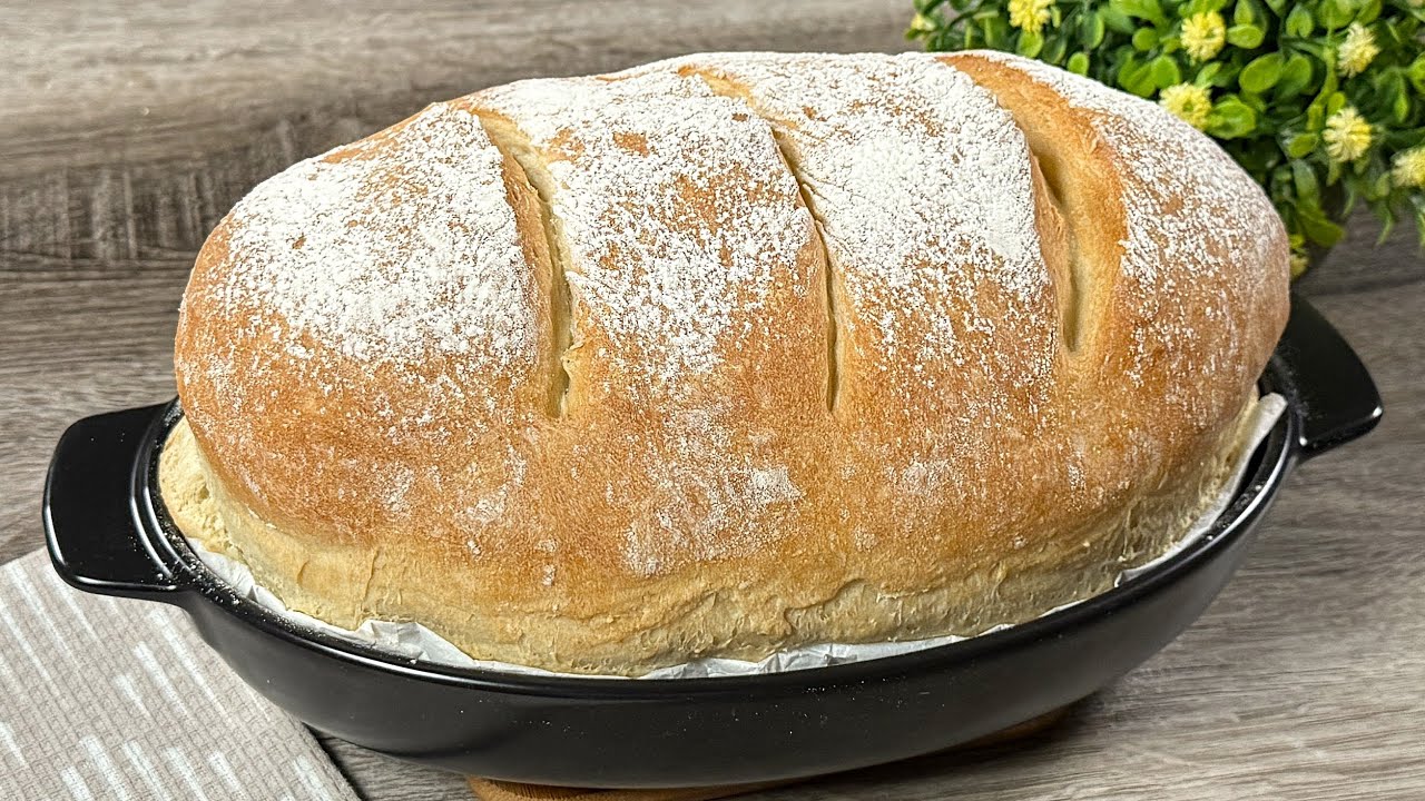 Жаль, что я раньше не испекла такой пышный хлеб! Теперь я пеку только так! Удивительный результат