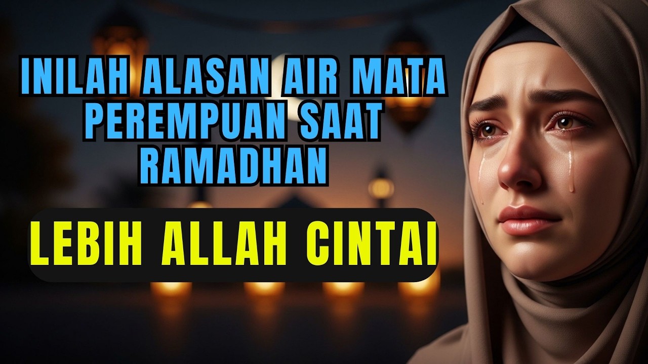 “KENAPA AIR MATA PEREMPUAN DI RAMADHAN LEBIH DICINTAI ALLAH?! Rahasia yang Jarang Dibahas!”