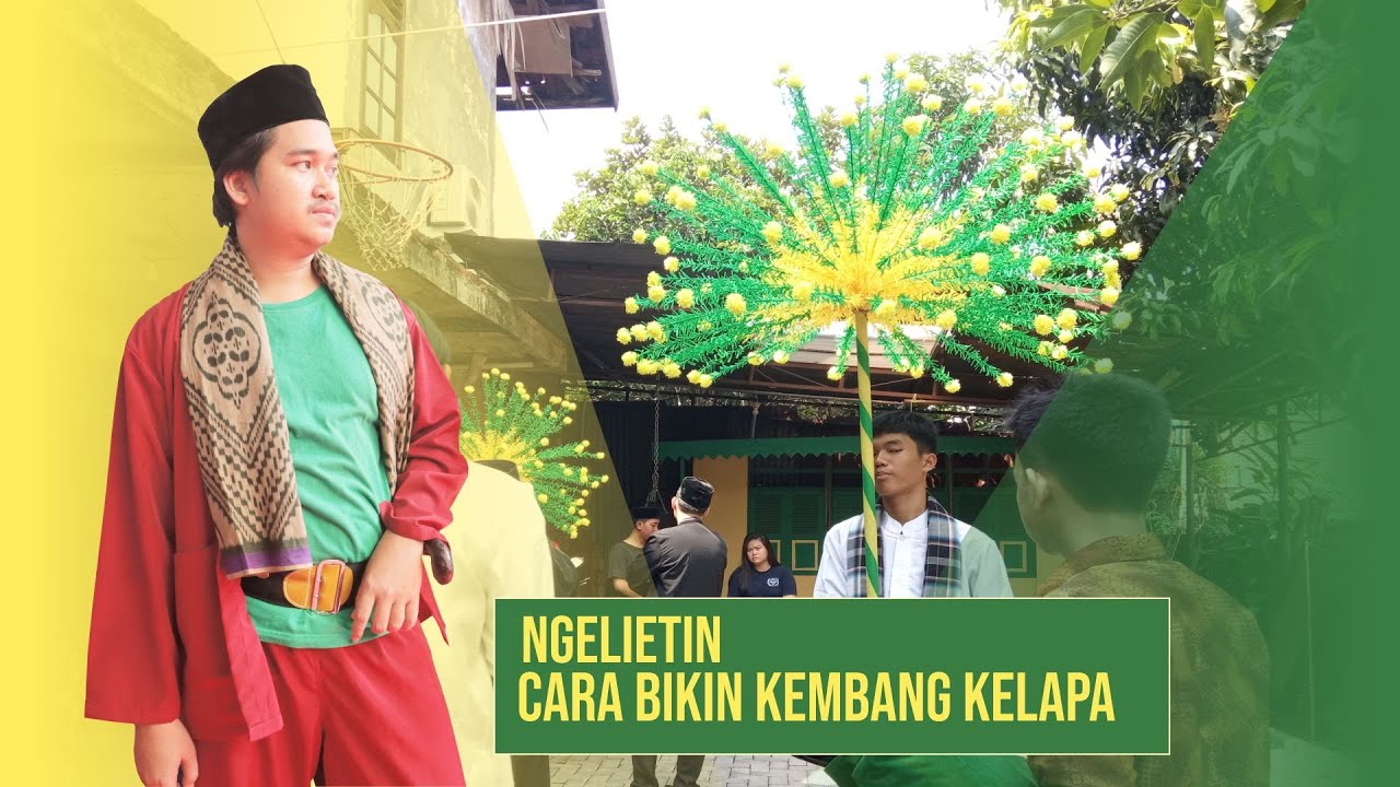 Cara Pembuatan Kembang Kelapa