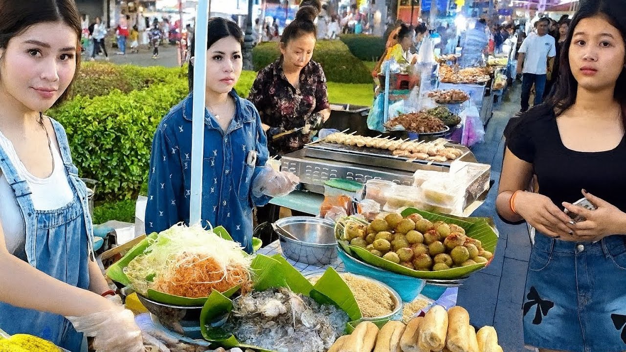 American Tries Cambodian Street Food for the First Time — His Reaction Shocks Everyone!