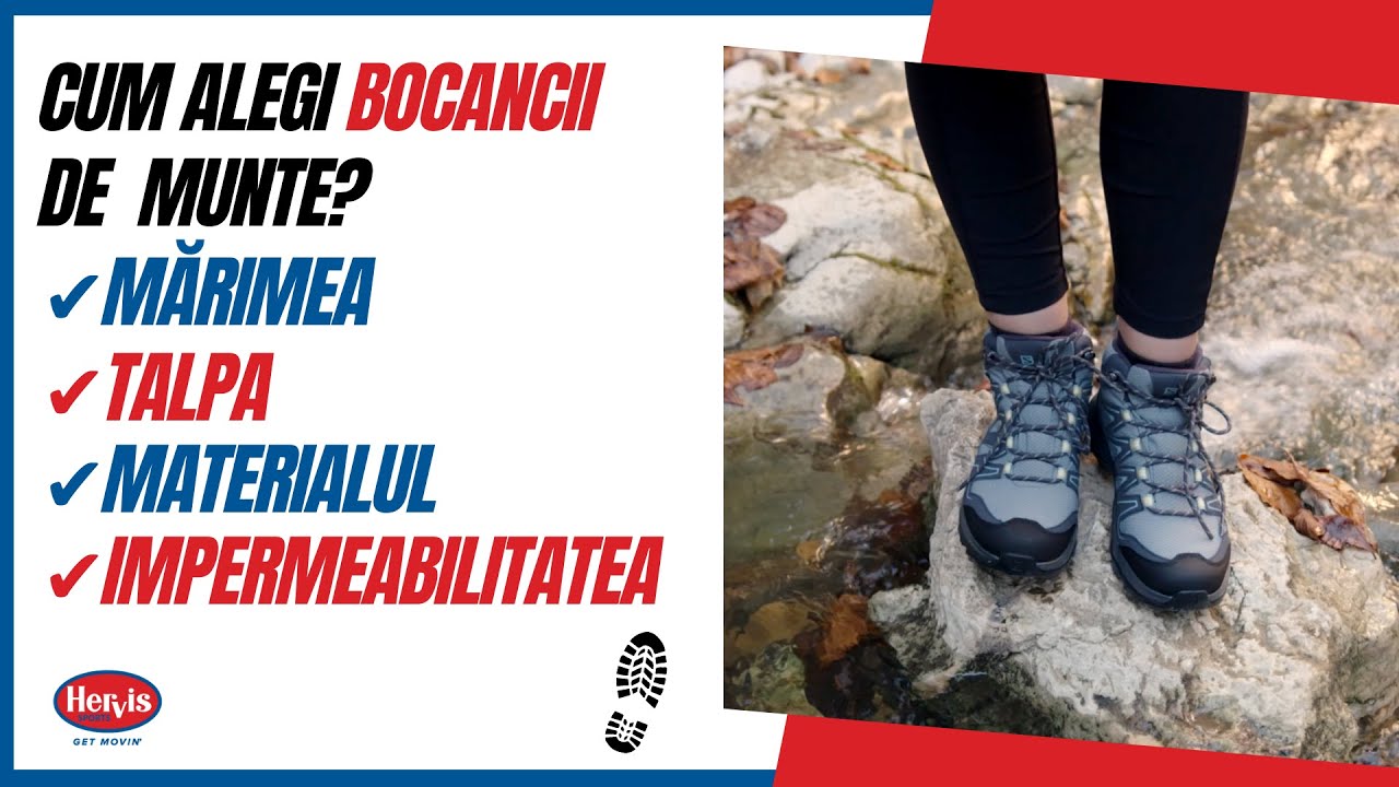 Cum Alegi BOCANCII de Drumetie? 4 Criterii pentru Ghete de Munte