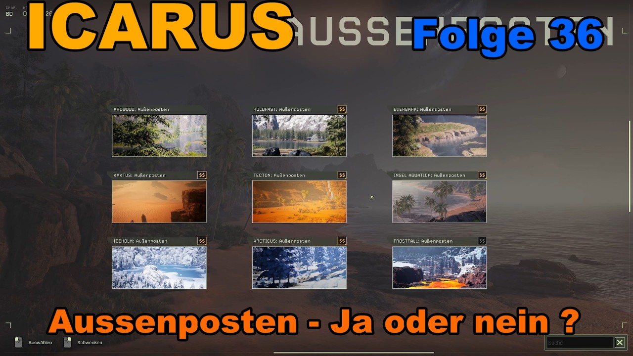 ICARUS #36-2026. Gameplay, Tipps und Tricks, Base Building.