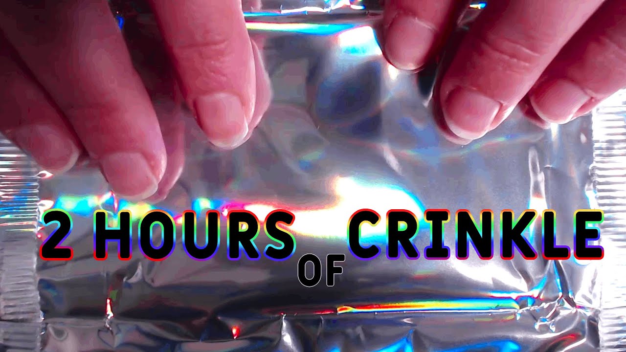 ASMR | Relaxing Crinkly & Crackly Plastic Sounds | Two Hours | No Talking