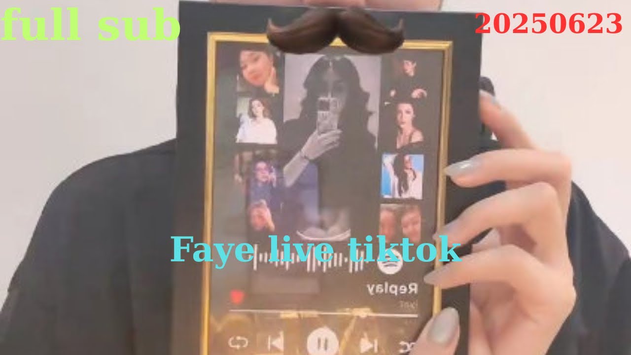full sub Faye live 20250623