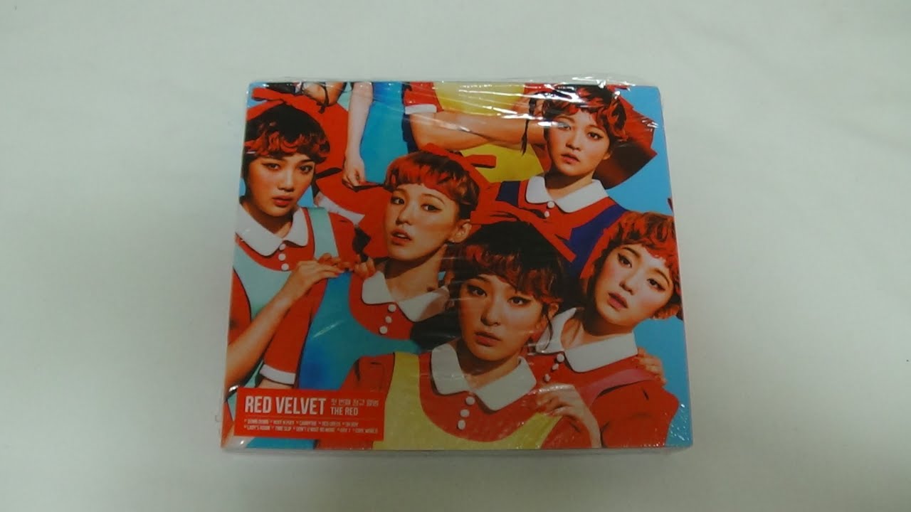 Unboxing Red Velvet 레드벨벳 1st Studio Album The Red