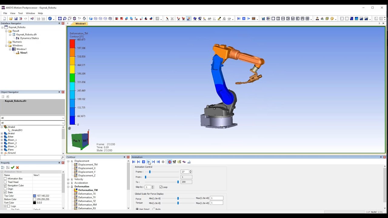 ANSYS MOTION İLE HAREKET ANALİZİ / KINEMATIC ANALYSIS WITH ANSYS (ANSYS MOTION BASICS) #AnsysMotion