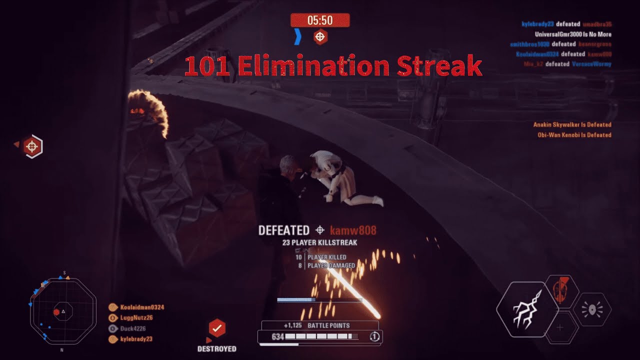 Using the Worst Lightsaber Supremacy Hero/Villain part 10 (no commentary)