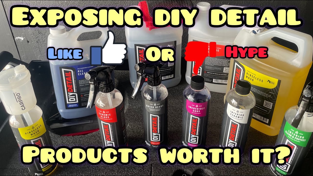 Exposing the truth behind DIY Detail Product Review - Does It Work?  #cardetailingtips