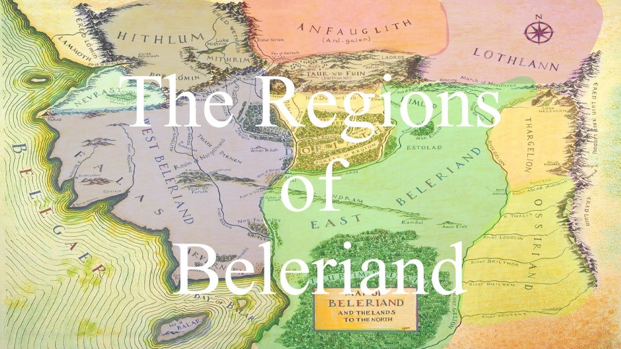 The Regions of Beleriand