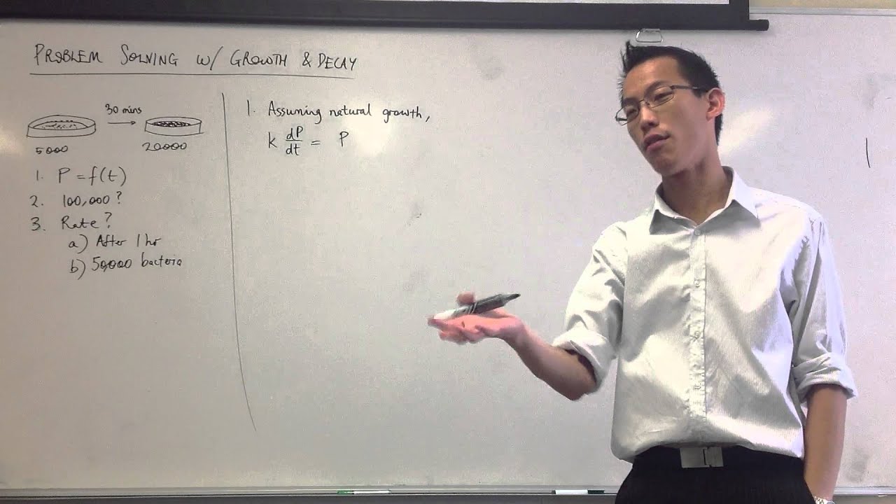 Exponential Growth Example (1 of 2)