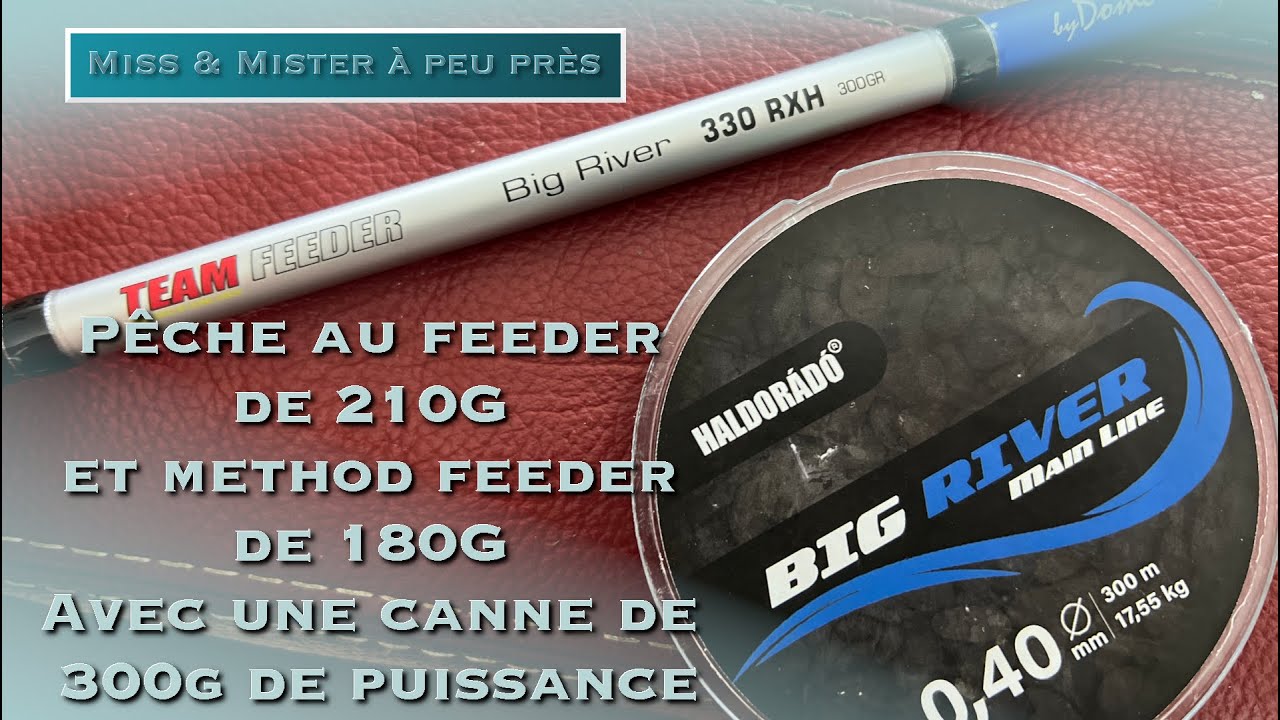 Coup du soir aux  BARBEAUX  dans le RH&Ocirc;NE   au METHOD FEEDER LOURD de 180G et &agrave; la cage de 210G