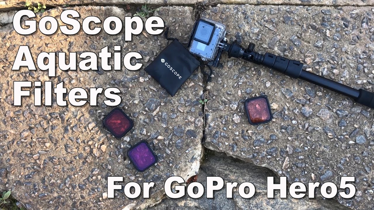 GoScope Underwater Marine Filters for GoPro Hero5