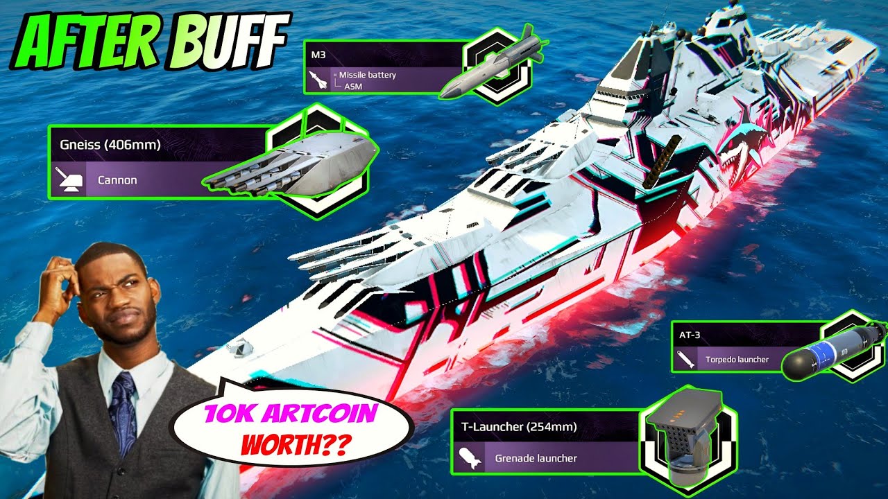 After Buff Really Good 🔥 So 10k/Artcoin 💸 Still Worth Or Not 🚫 - Modern Warships 