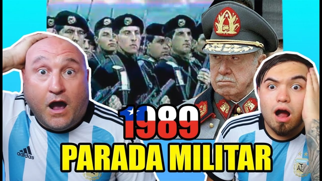 👉 PADRE ARGENTINO Reacciona a la PARADA MILITAR de CHILE 1989 🇨🇱😱