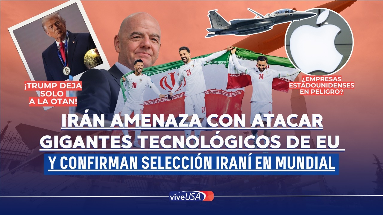 Infantino: selecci&oacute;n iran&iacute; S&Iacute; jugar&aacute; en EU e Ir&aacute;n amenaza a Apple y Google