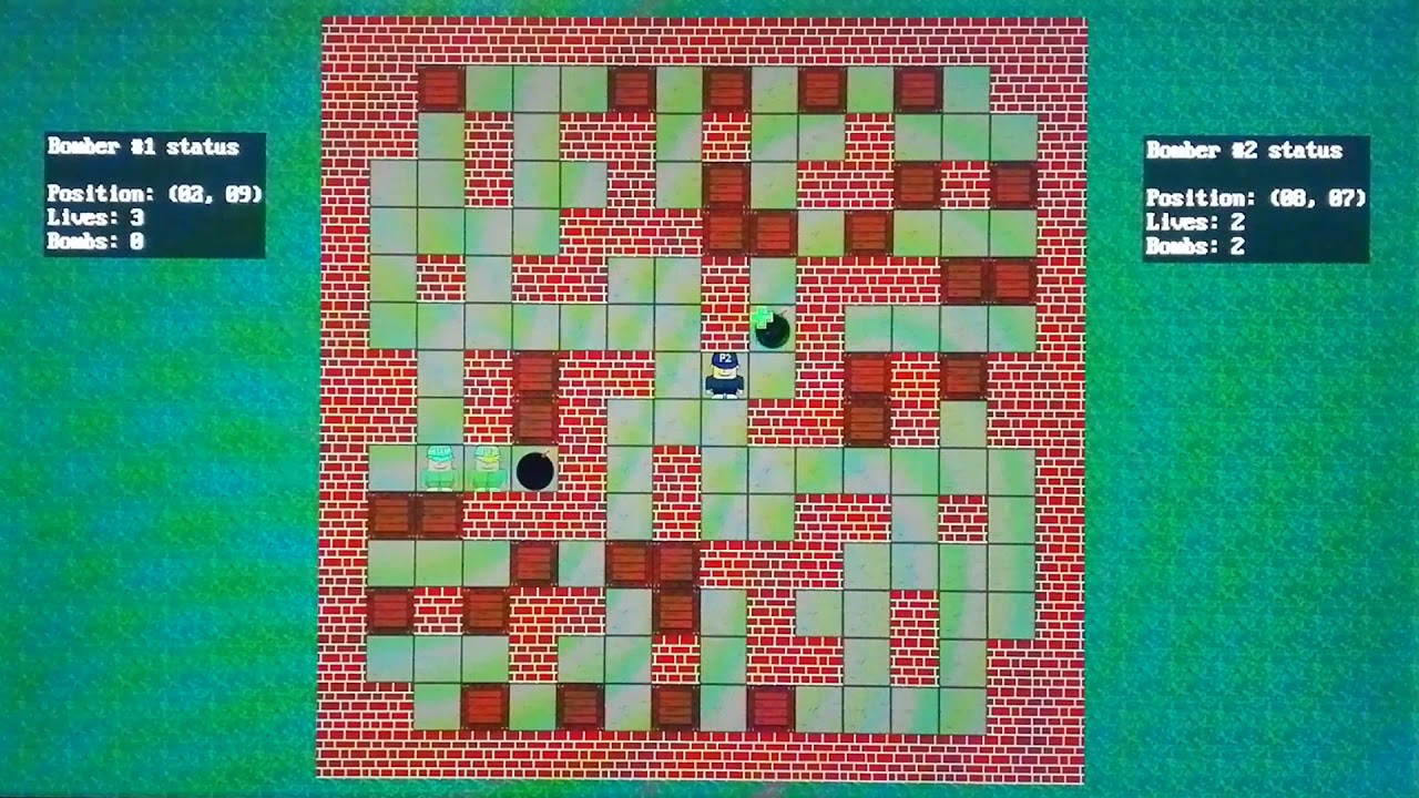 FPGA Game (Basys3) - Bomberman