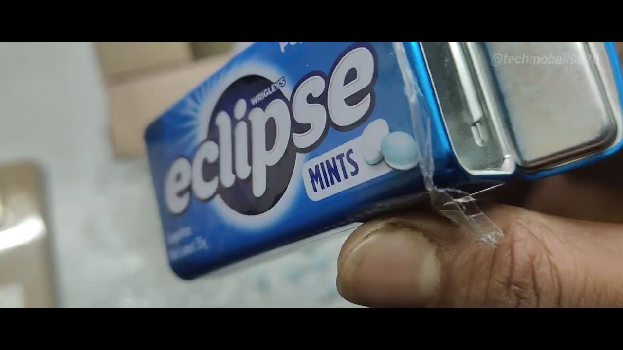 Eclipse Mints 😱 Powerful Fresh Breath | Peppermint Magic in Steel Box