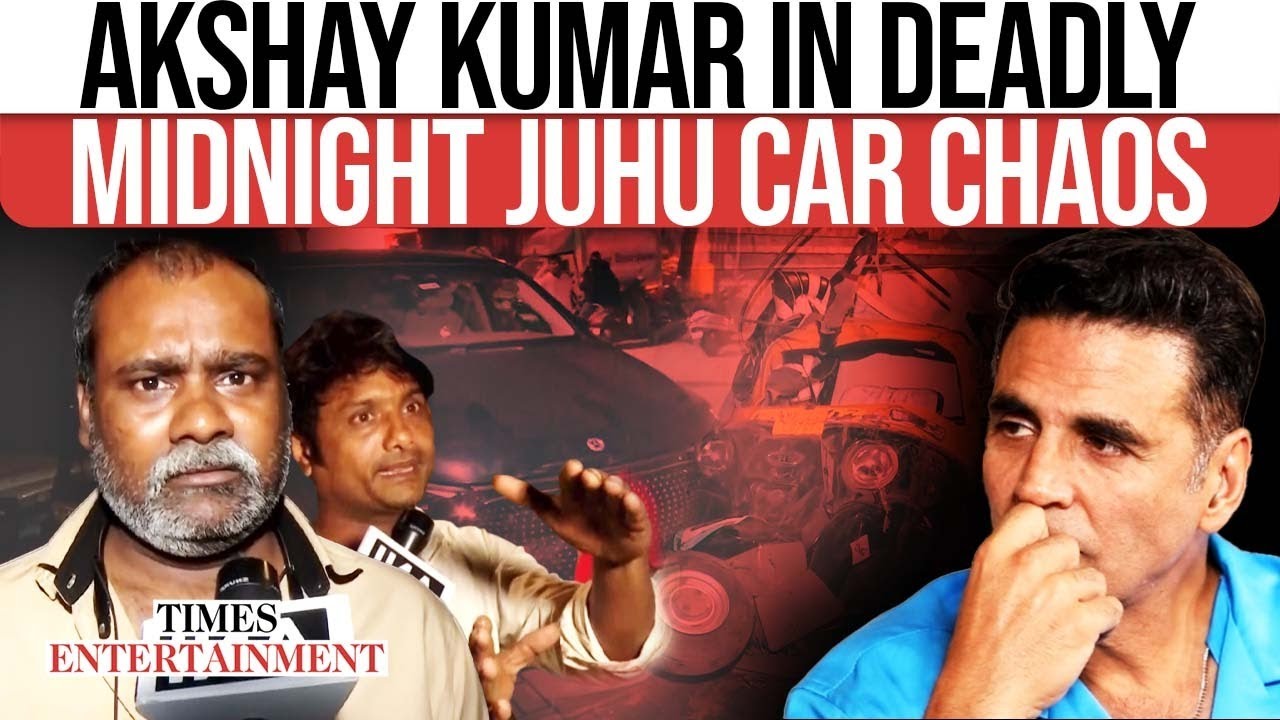 Akshay Kumar Escapes Serious Injury As Speeding Mercedes Triggers Violent Midnight Juhu Crash