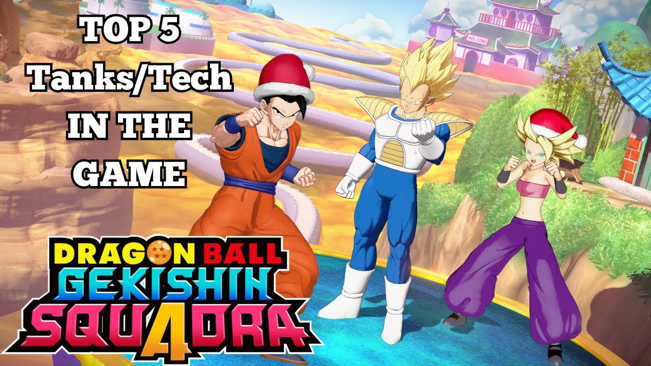 ТОП-5 танков/техноперсонажей по итогам 2 сезона! | DRAGON BALL GEKISHIN SQUADRA
