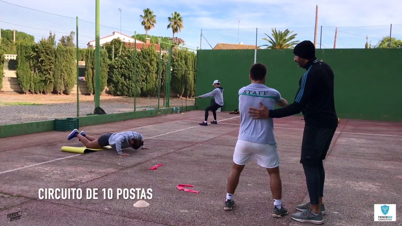 Circuito Fuerza Resistencia para Tenis
