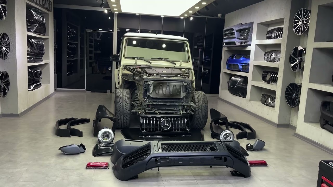 MERCEDES G CLASS 2013 - 2021 D&Ouml;N&Uuml;Ş&Uuml;M / W463 - W464 FACELİFT G63 AMG BODY KİT CONVERSİON