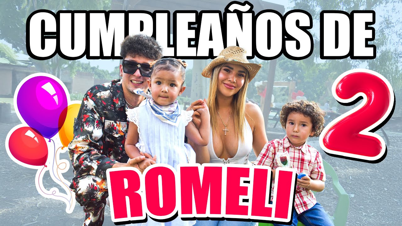 SEGUNDA FIESTA DE CUMPLEA&Ntilde;OS DE ROMELI ❤️🥳